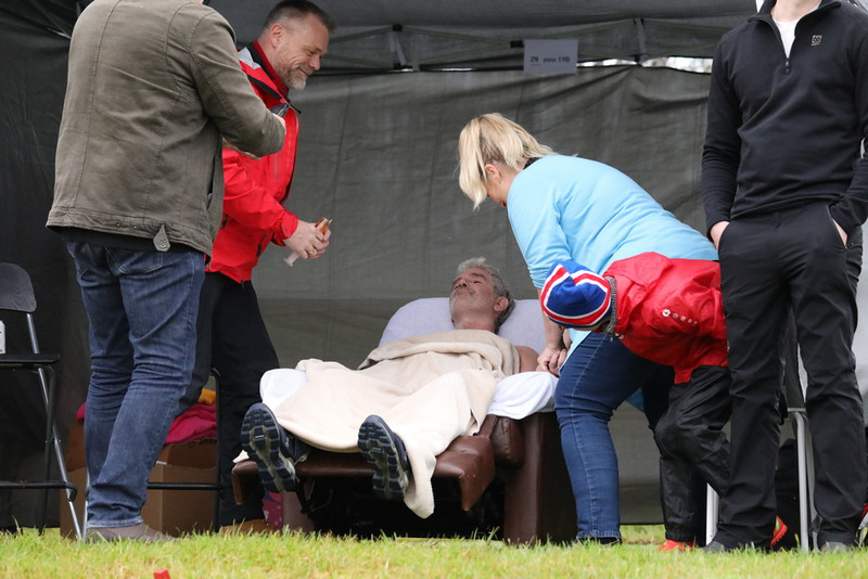 Myndaveisla: Harley og nudd þegar Afturelding vann toppslaginn