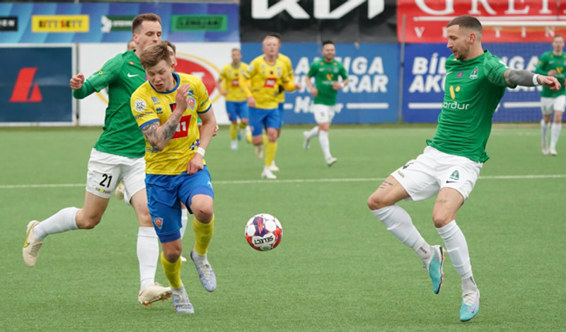 Myndaveisla: KA í úrslitaleik Mjólkurbikarsins eftir sigur á Blikum