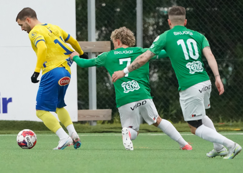 Myndaveisla: KA í úrslitaleik Mjólkurbikarsins eftir sigur á Blikum