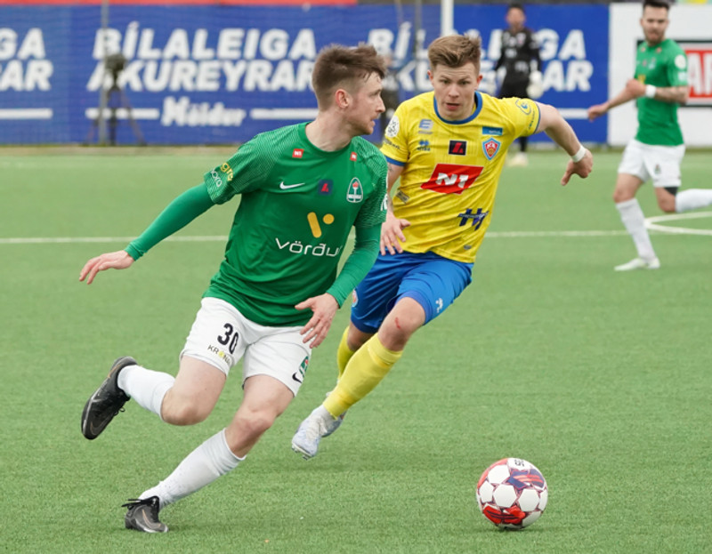 Myndaveisla: KA í úrslitaleik Mjólkurbikarsins eftir sigur á Blikum
