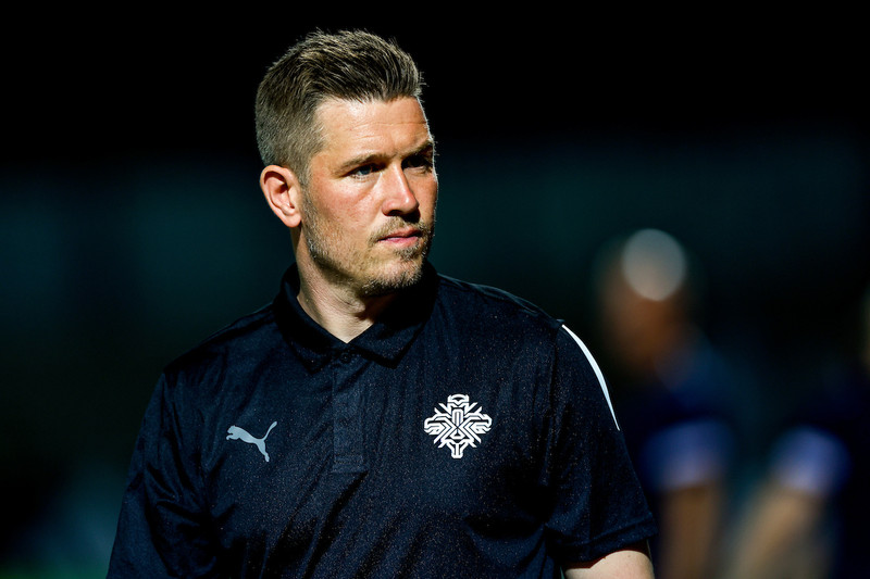 Ólafur Ingi Skúlason, þjálfari U19 landsliðsins.