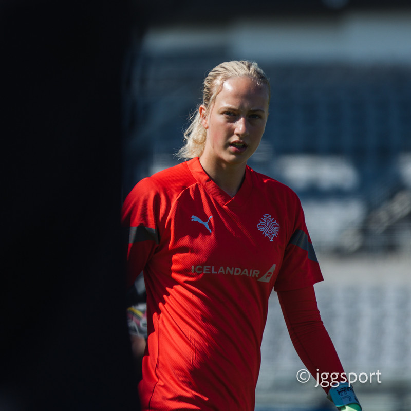 Landsliðsmarkvörðurinn Cecilía Rán Rúnarsdóttir.