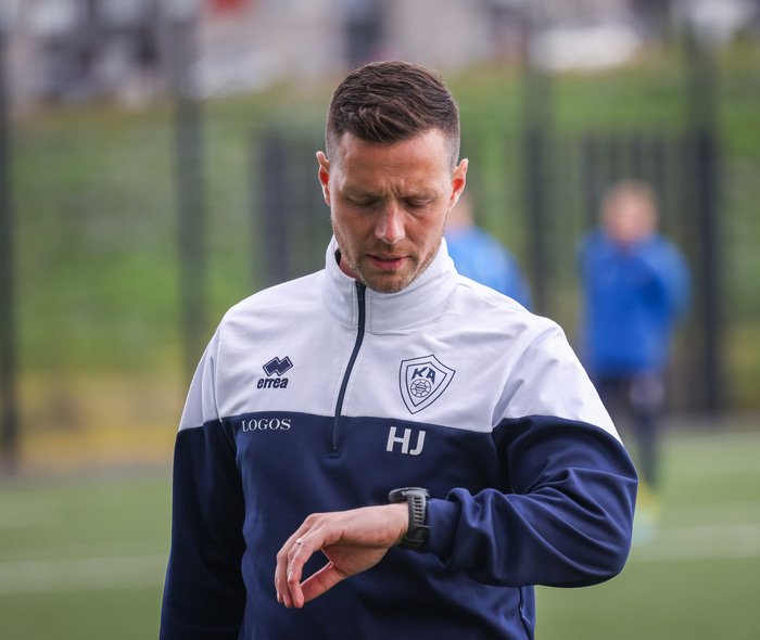 Hallgrímur Jónasson, þjálfari KA.