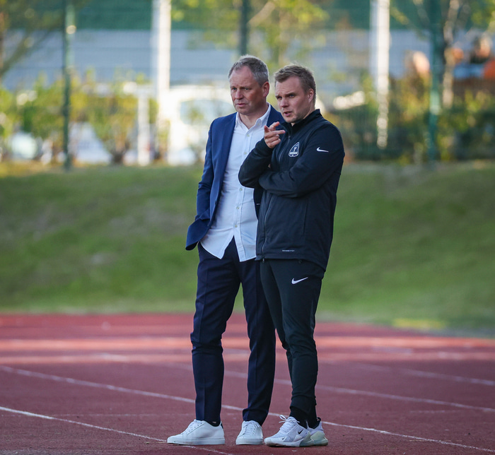 Dóri og Óskar Hrafn.