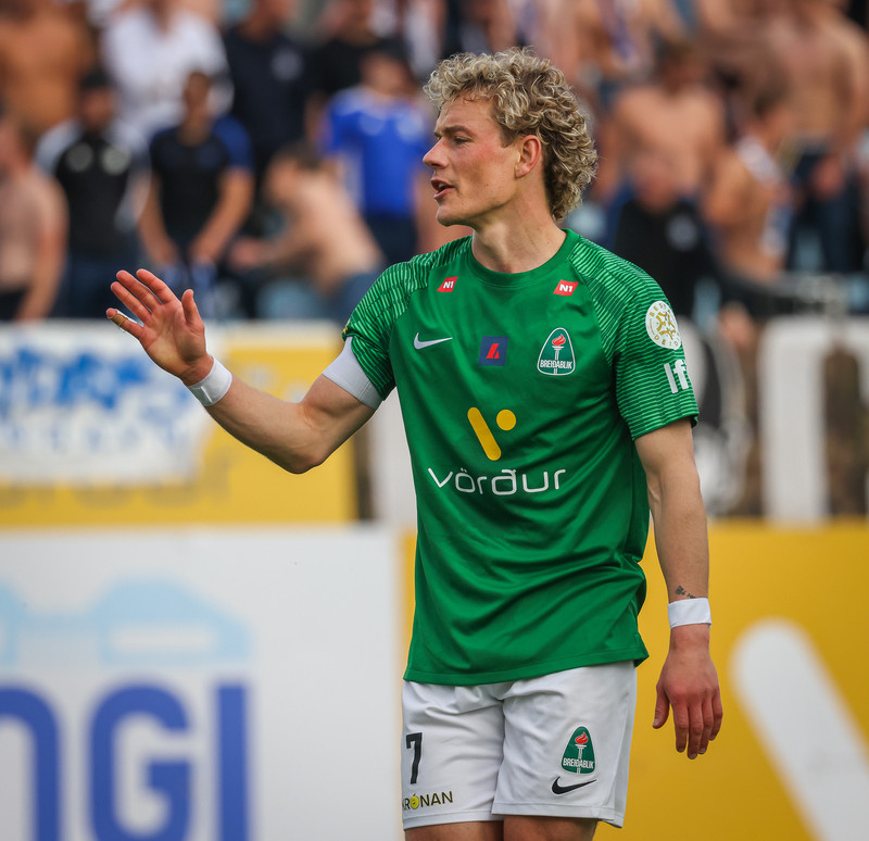 Höskuldur Gunnlaugsson, fyrirliði Breiðabliks