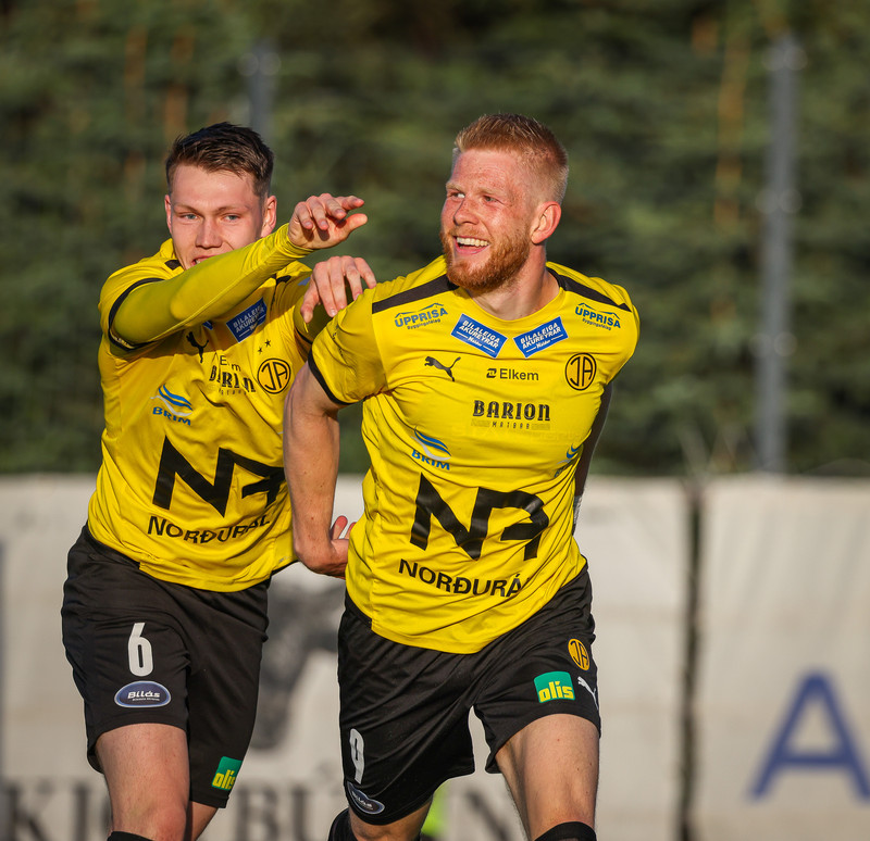 Viktor Jónsson var markakóngur Lengjudeildarinnar í fyrra.