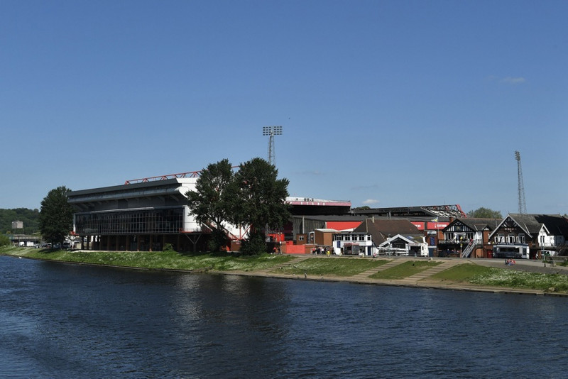Frá City Ground, heimavelli Nottingham Forest.