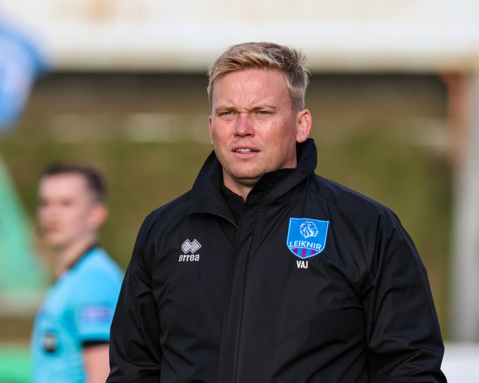 Vigfús Arnar Jósefsson þjálfari Leiknis