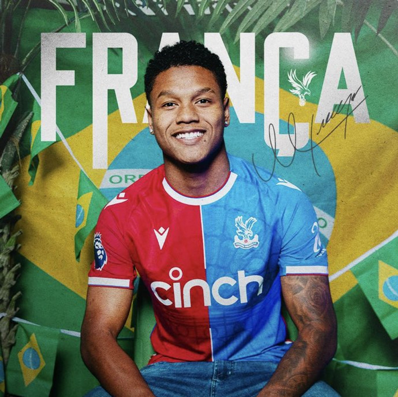 Crystal Palace lánar Franca til Vasco da Gama (Staðfest)