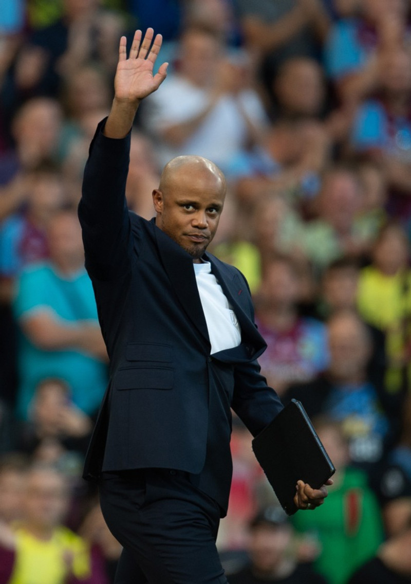 Vincent Kompany stjóri Burnley.