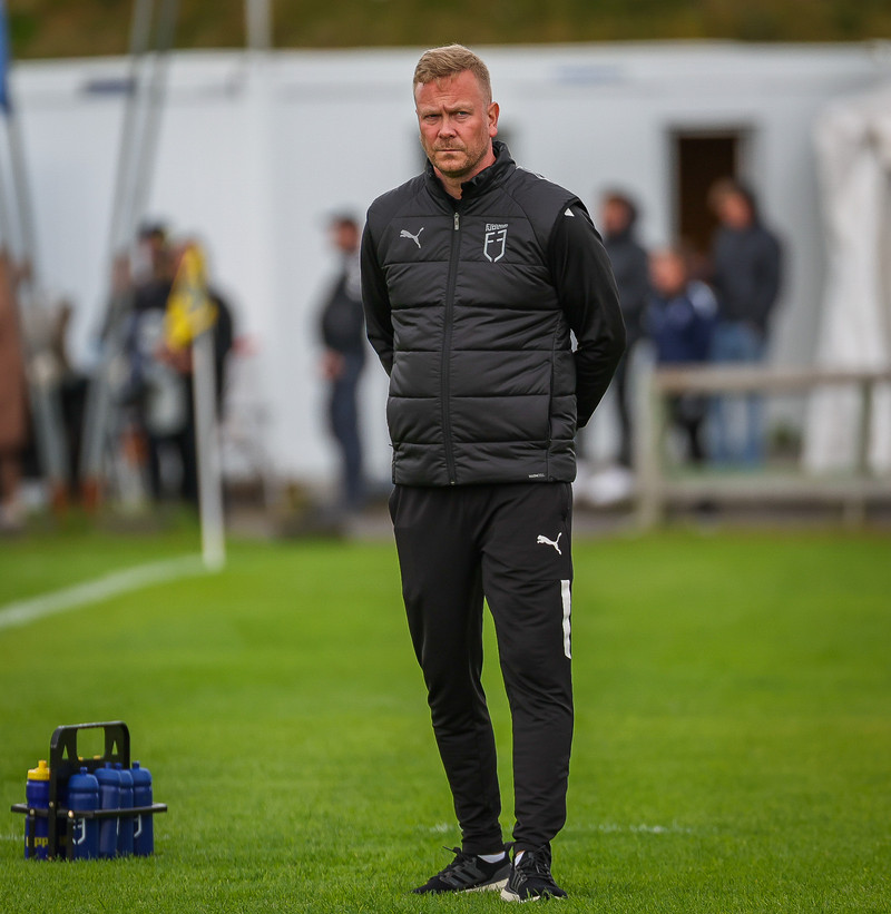 Úlfur Arnar Jökulsson, þjálfari Fjölnis.