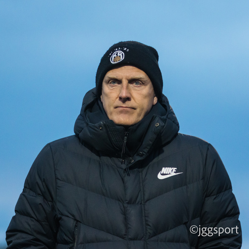 Rúnar Kristinsson þjálfari KR