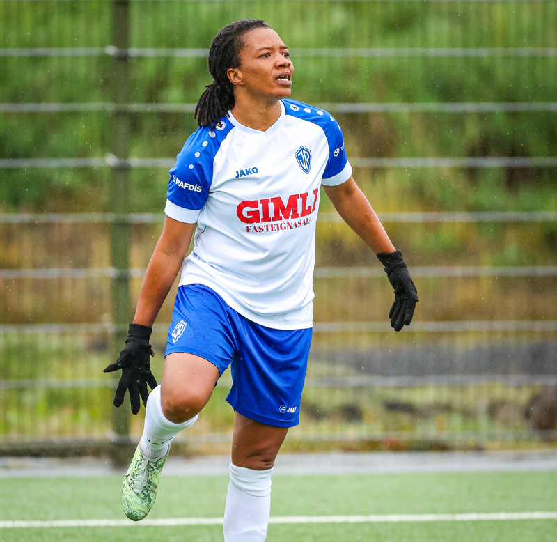 Linda Eshun er sterk á miðjunni.
