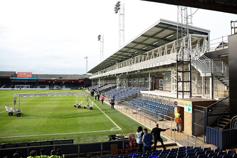 Frá Kenilworth Road, heimavelli Luton.