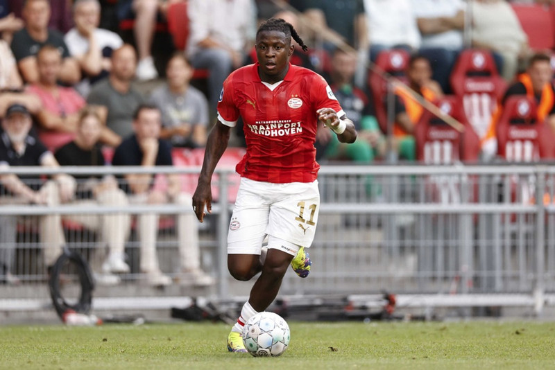 Johan Bakayoko skoraði fyrir PSV