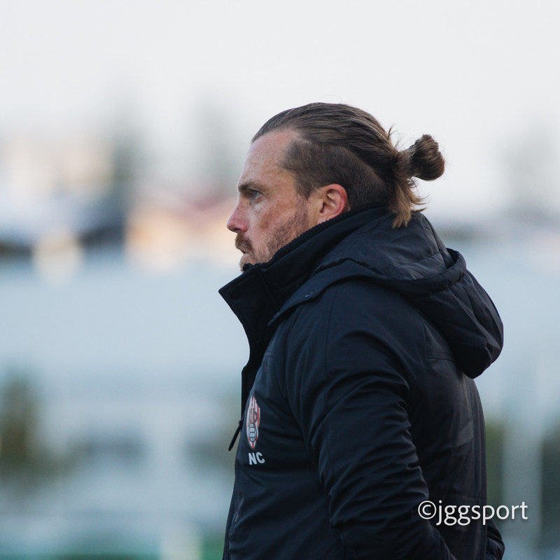 Nik Chamberlain, þjálfari Þróttar