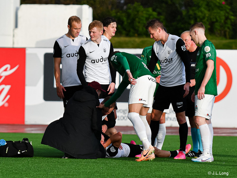 Kjartan óbrotinn en fer í frekari skoðanir í dag