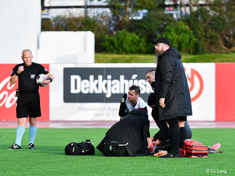 Kjartan óbrotinn en fer í frekari skoðanir í dag