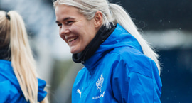 Arna Sif á leið heim? - „Væri náttúrulega...