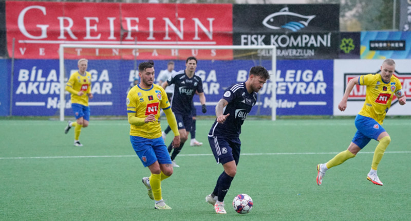 Myndaveisla: KA vann Keflavík í neðri hlutanum