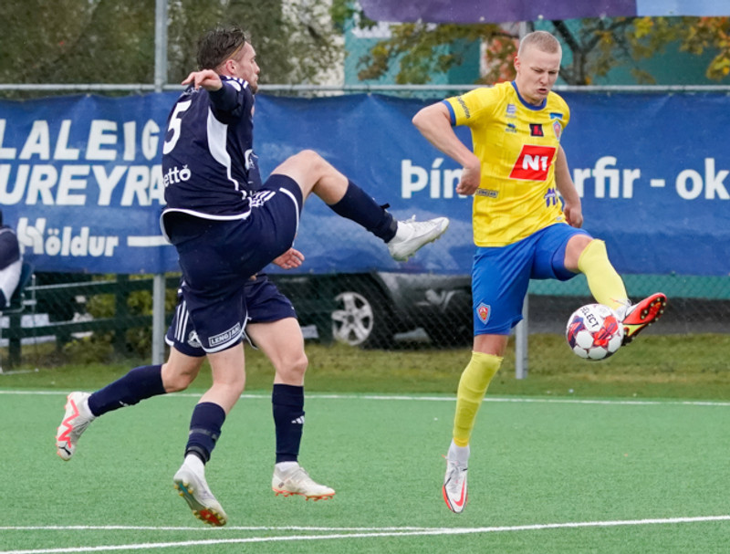 Myndaveisla: KA vann Keflavík í neðri hlutanum