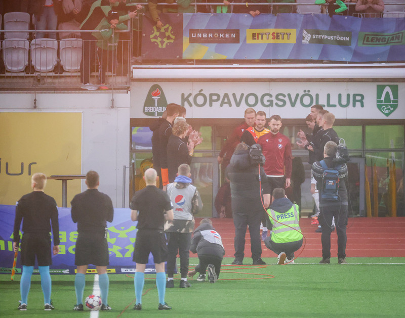 Myndaveisla: Breiðablik vann nýja Íslandsmeistara í Kópavogi