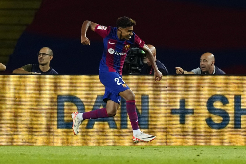 Lamine Yamal var frábær en ekki hægt að segja það sama um liðsfélaga hans í vörninni