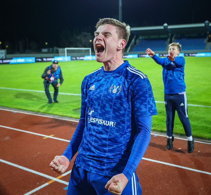 Fótbolti.net bikarmeistari í fyrra.