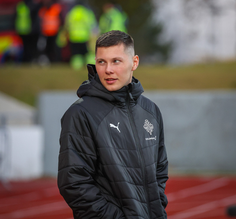 Hákon er í landsliðinu og er á leið í ensku úrvalsdeildina.