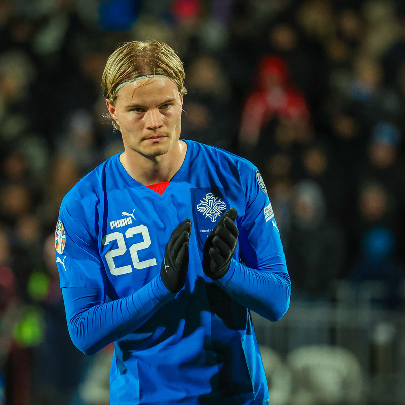 Andri Lucas skoraði sjötta deildarmark sitt fyrir Lyngby