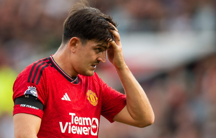 Harry Maguire er að glíma við meiðsli og er tæpur fyrir Evrópumótið.