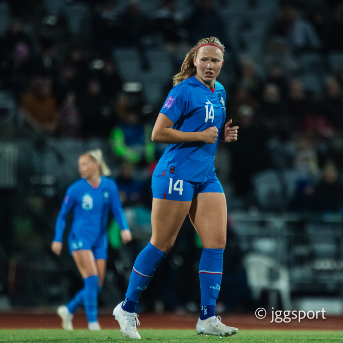 Hlín Eiríksdóttir skoraði tvö gegn Linköpings FC