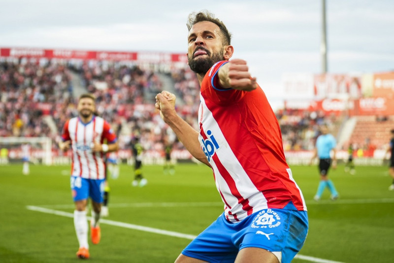 Spánn: Girona á toppinn eftir fjögur mörk á Nývangi