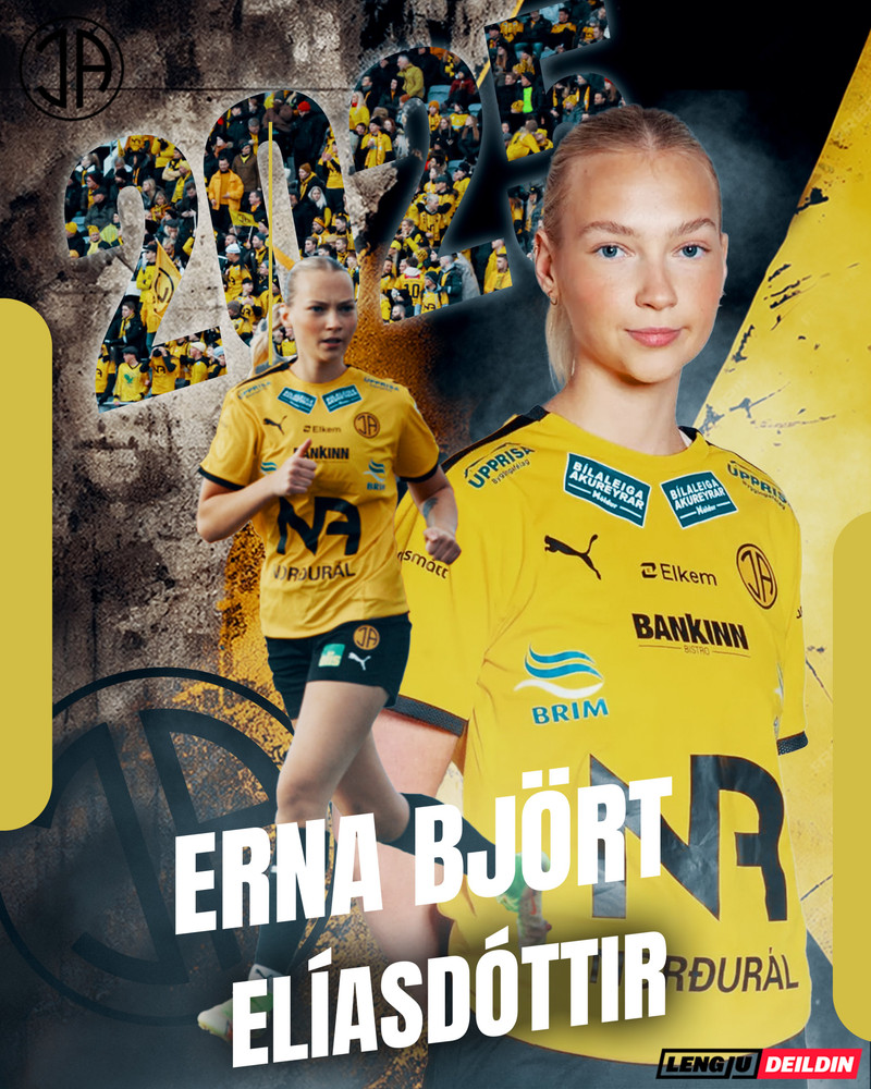 Erna Björt Elíasdóttir er mikilvægur leikmaður og hefur skorað mikið á undirbúningstímabilinu.