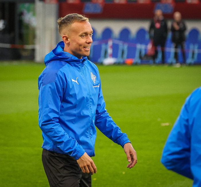 Gummi Tóta er kominn með annan fótinn í 8-liða úrslit gríska bikarsins