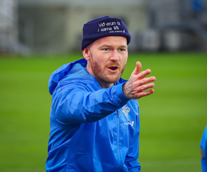 Aron Einar Gunnarsson.