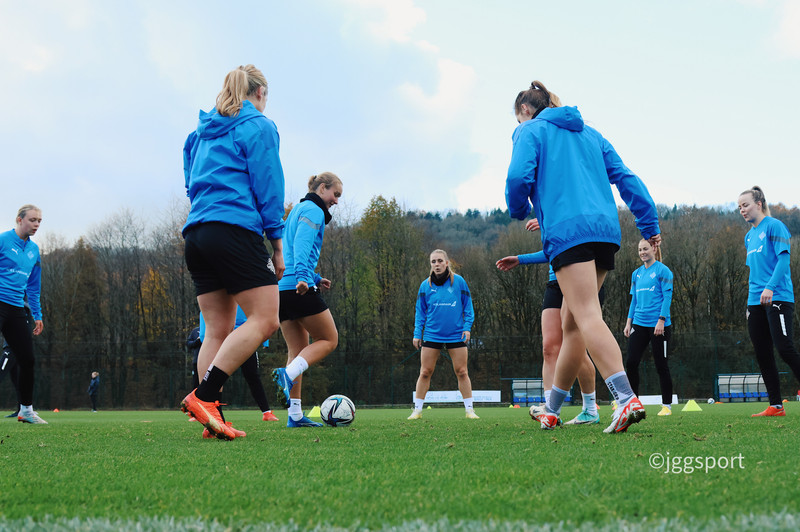 Ísland mætt í jólastemmningu til Cardiff