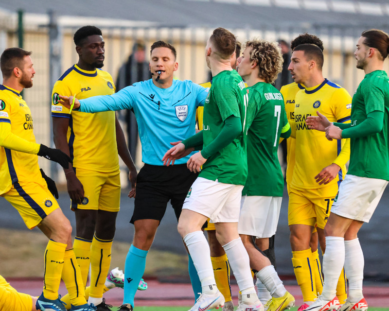 Myndaveisla: Breiðablik mætti Maccabi Tel Aviv í skugga mótmæla