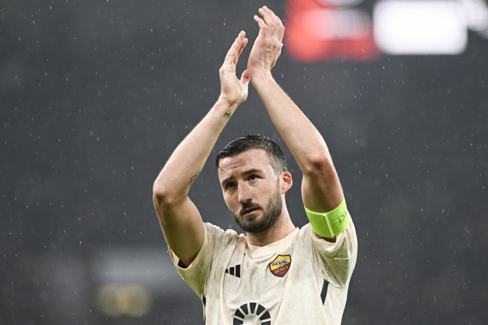 Bryan Cristante var einn af fáum sem lögðu sig fram