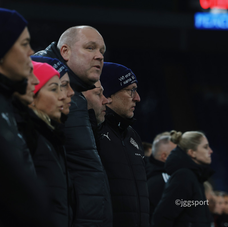 Þorsteinn Halldórsson í Wales í gær.