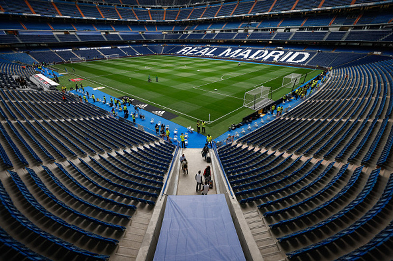 Óþægileg sæti á endurbættum Santiago Bernabeu