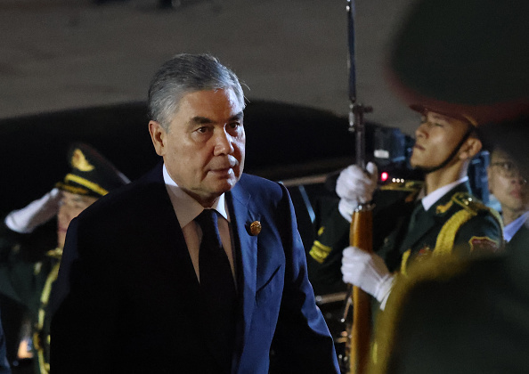 Gurbanguly Berdymukhamedov fyrrum forseti Túrkmenistan.