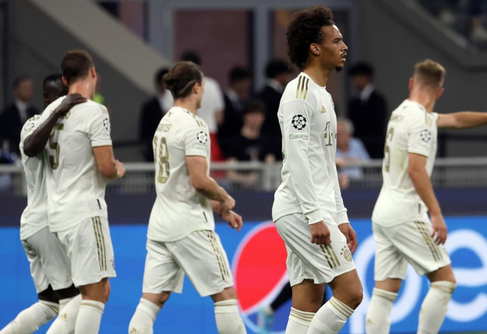 Bayern var í basli í dag