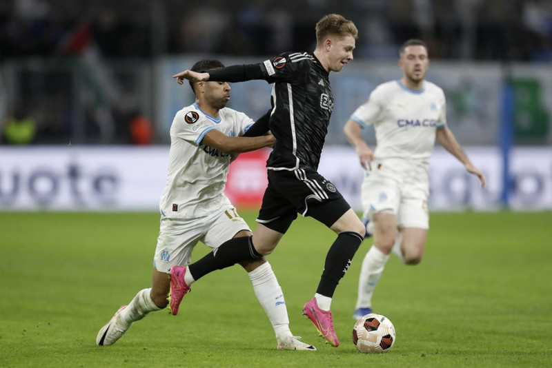 Í leik með Ajax á síðasta tímabili.