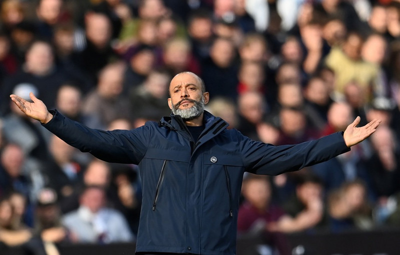Nuno Espírito Santo, stjóri Nottingham Forest.