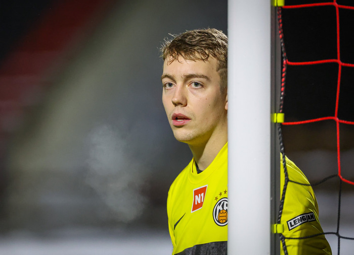 Sigurpáll Sören Ingólfsson er 21 árs og varði mark KV í fyrra.