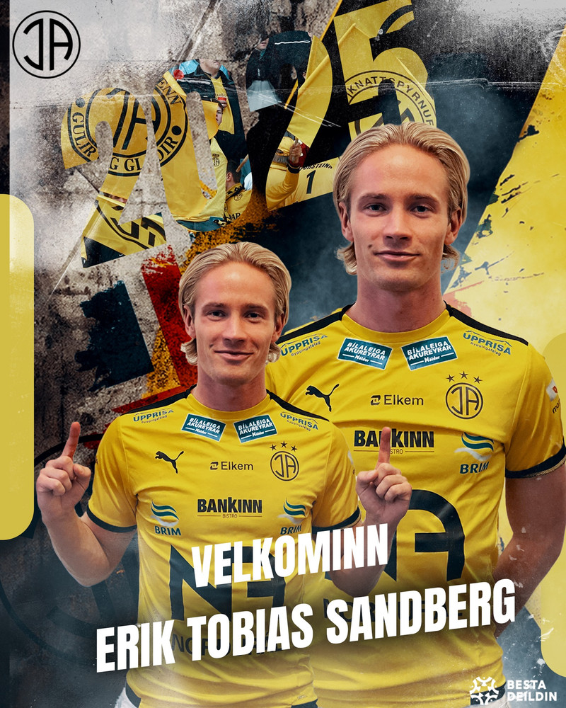 Erik Tobias Sandberg til ÍA (Staðfest)