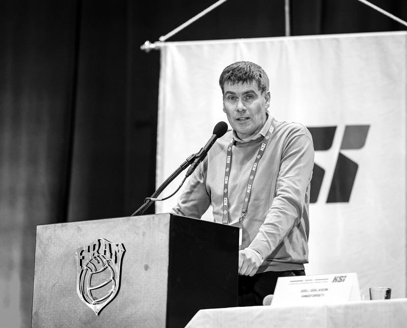 Ingi Sigurðsson varaformaður KSÍ er einn þeirra sem leiða leitina.