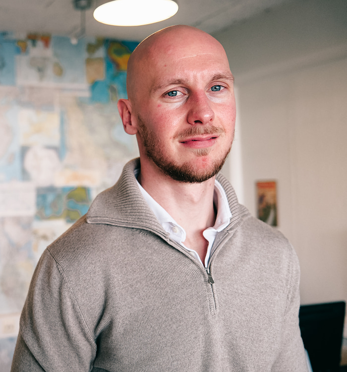 Guy Smit, markvörður KR.