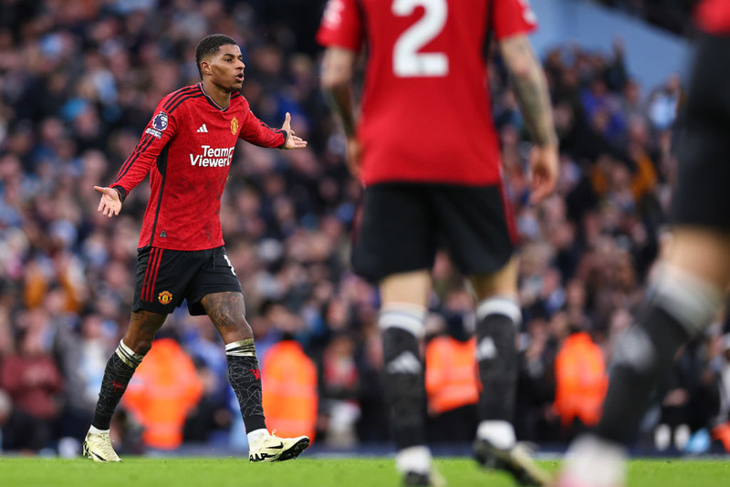Rashford hefur verið skugginn af sjálfum sér í vetur.